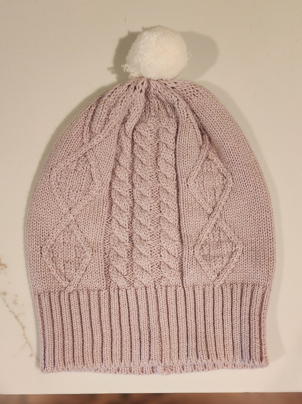 Wilson + Frenchy Lilac Knit Toddler Beanie - XL (1-2 Years)